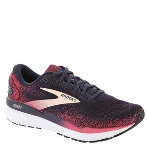 Brooks Ghost 16 Navy & Pink Athletic Running Shoes Sz 10